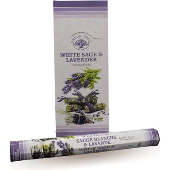 White Sage and Lavender Incense